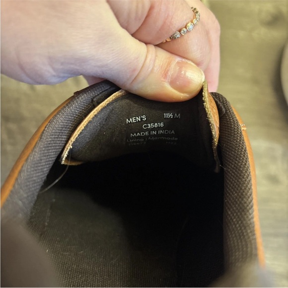 Cole Haan Mens Grand Crosscourt II Sneakers Shoes Brown Leather Size 11.5M - Picture 10 of 12